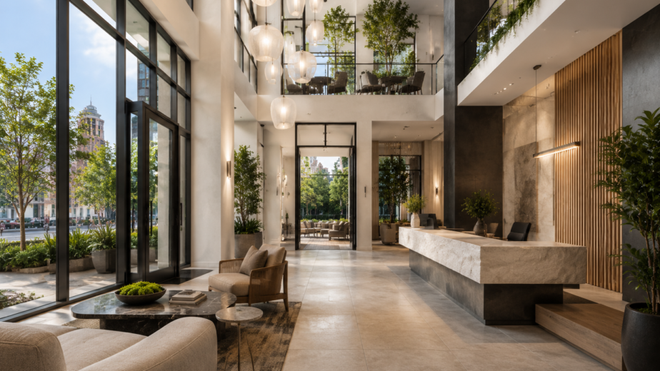 Sky Lofts Reception