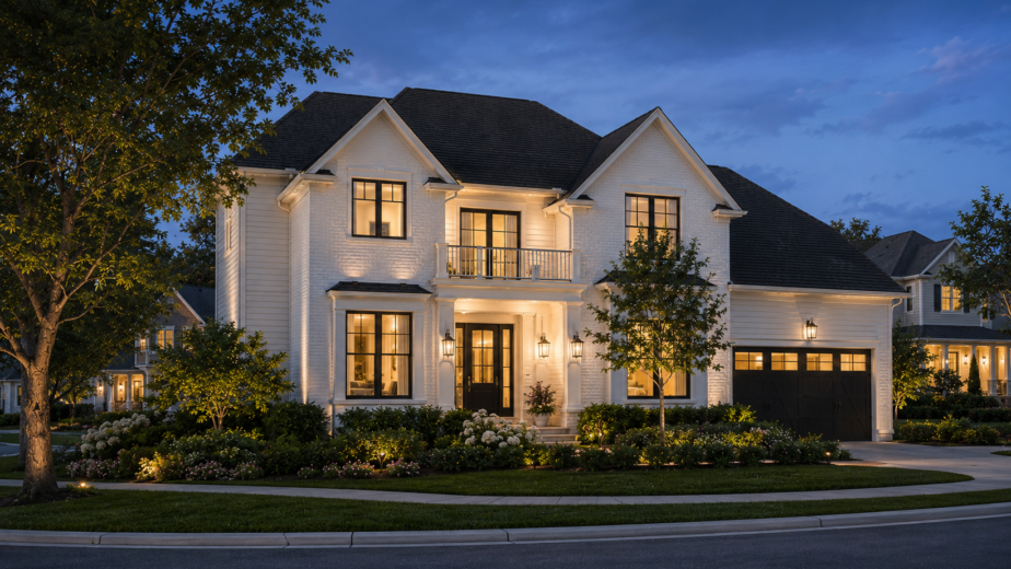 Custom Home Evening