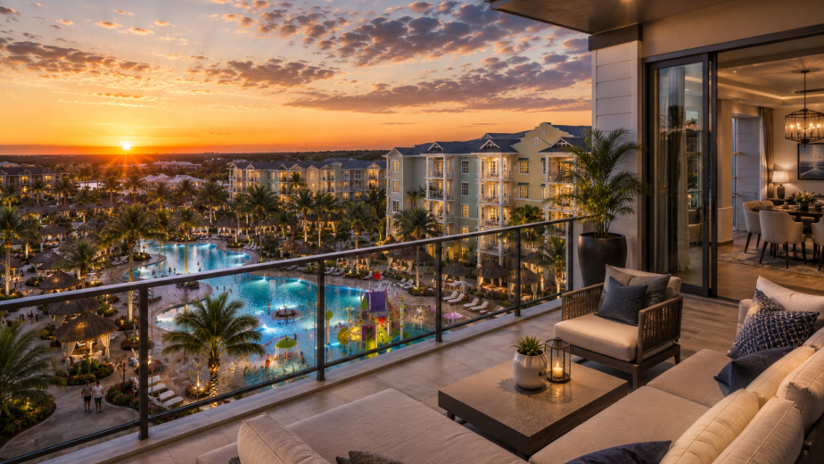 Embassy Suites at Sunset Walk Pool View