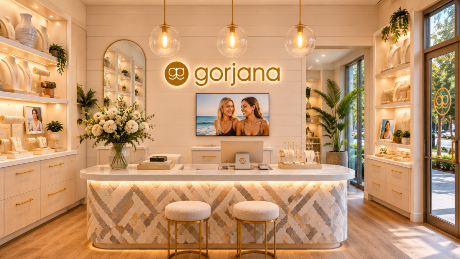 Gorjana Boutique Interior Reception