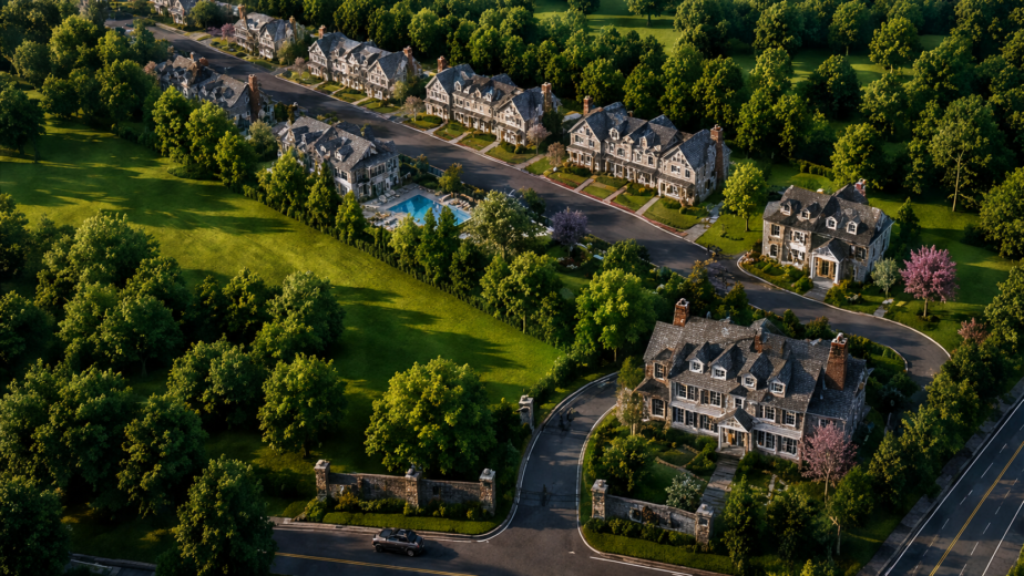 Beechwood Homes Birdseye View