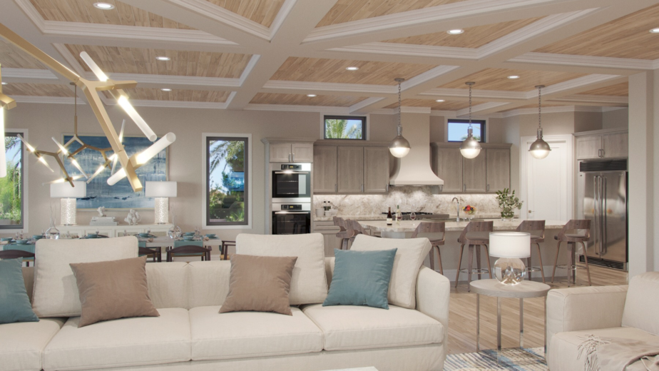 Noles Residence Living-Kitchen